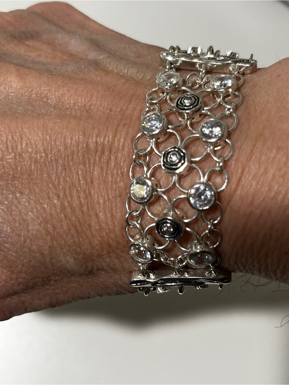 RARE FIND: Silpada Cavalier Bracelet | B2711 | CZ